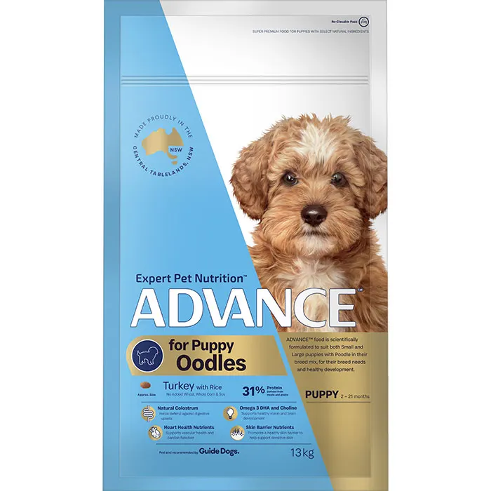 PUPPY OODLES DRY DOG FOOD TURKEY WITH RICE 2.5KG Image