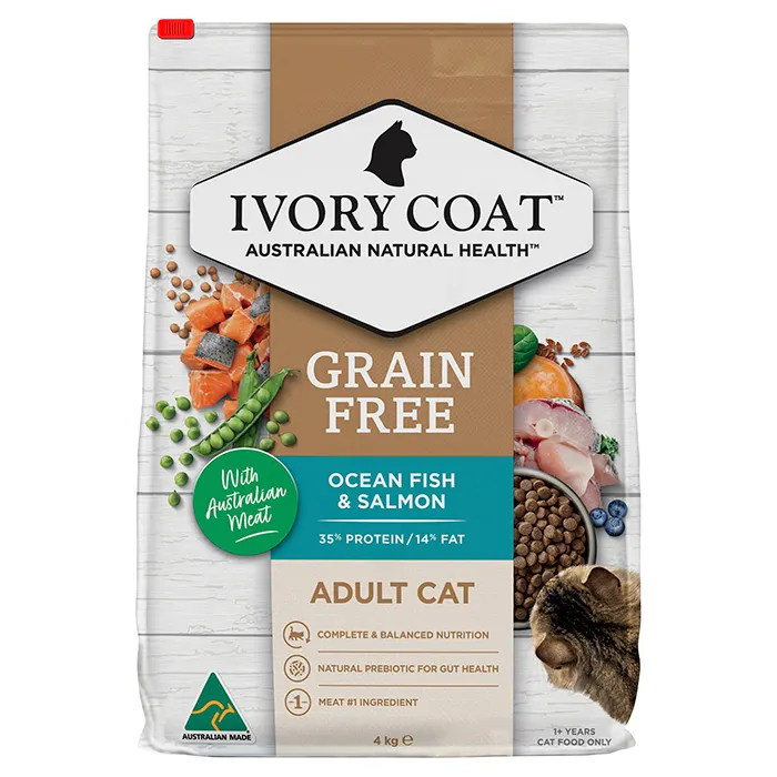 OCEANFISH & SALMON CAT FOOD 4KG Image