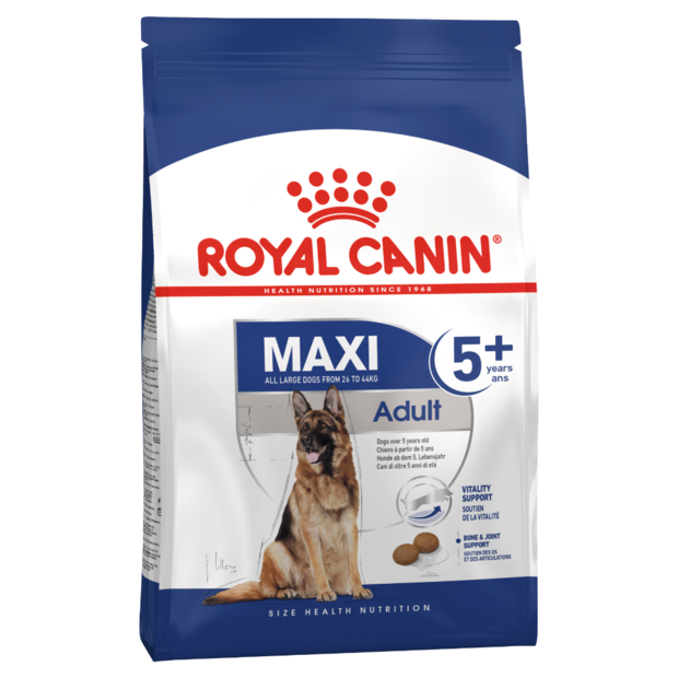 MAXI ADULT 5 PLUS ADULT DRY DOG FOOD 15KG Image