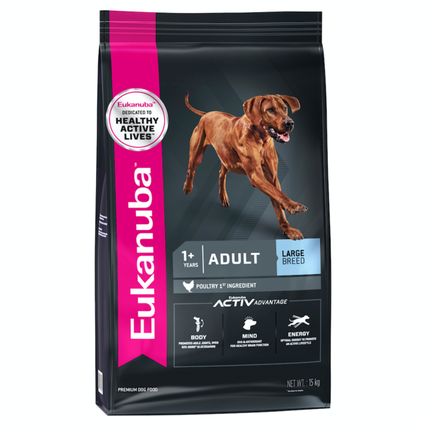 ADULT LARGE BREED DRY DOG FOOD 3KG Image
