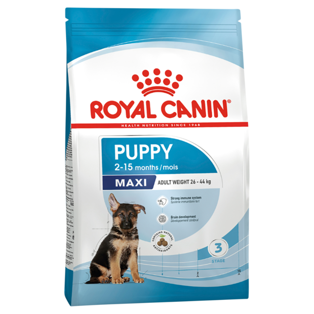 MAXI PUPPY DRY DOG FOOD 15KG Image
