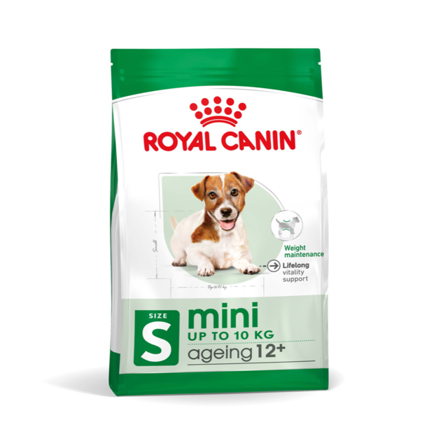 MINI AGEING 12 PLUS SENIOR DRY DOG FOOD 1.5KG Image