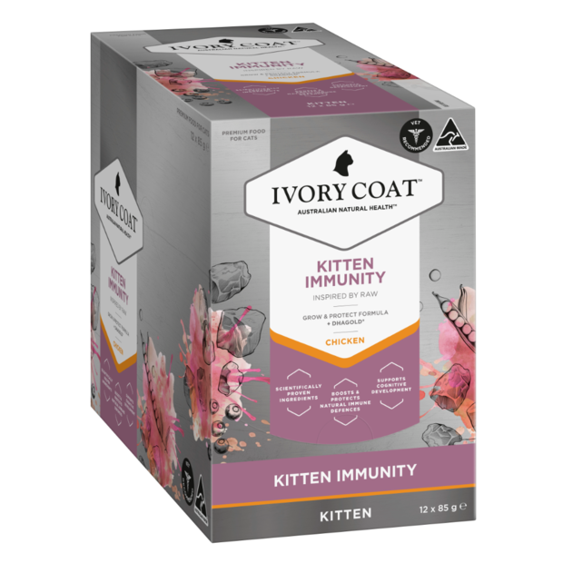 INSPIRED BY RAW KITTEN IMMUNITY WET CAT FOOD 12 X 85G Image