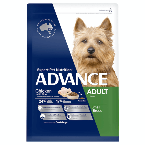 SMALL ADULT DRY DOG FOOD CHICKEN WITH RICE 3KG Image
