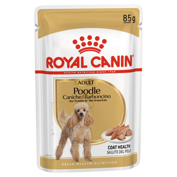 POODLE ADULT WET DOG FOOD POUCHES 12 X 85G Image