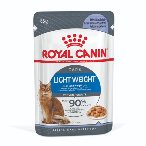 LIGHT WEIGHT CARE JELLY WET CAT FOOD POUCHES 12 X 85G Image
