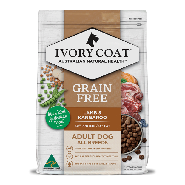 GRAIN FREE DRY DOG FOOD LAMB AND KANGAROO 2KG Image