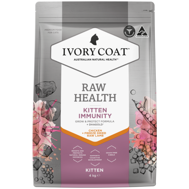 RAW HEALTH KITTEN IMMUNITY DRY FOOD 4KG Image
