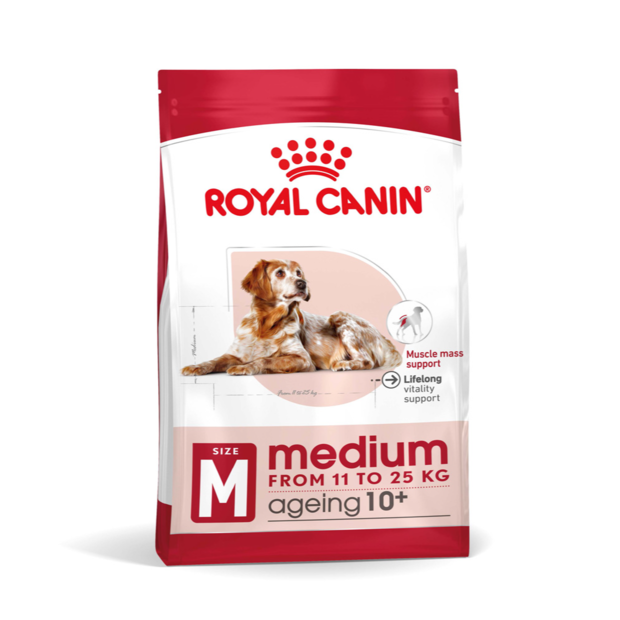 MEDIUM AGEING 10 PLUS SENIOR DRY DOG FOOD 15KG Image