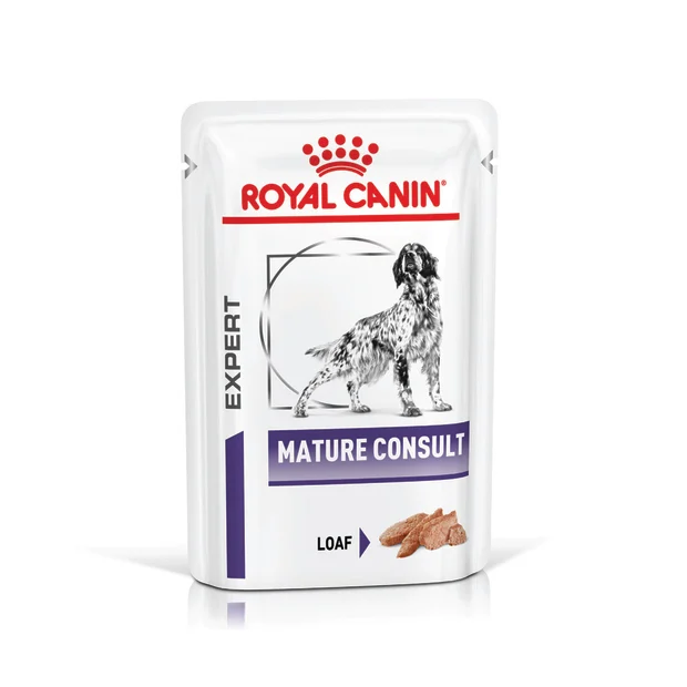 ROYAL CANIN VETERINARY MATURE CONSULT WET DOG FOOD 12 X 85G Image
