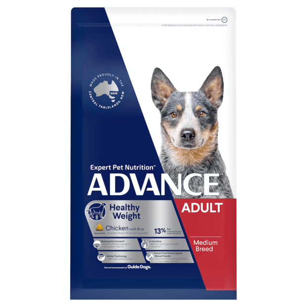 HEALTHY WEIGHT MEDIUM ADULT DRY DOG FOOD CHICKEN WITH RICE 2.5KG Image