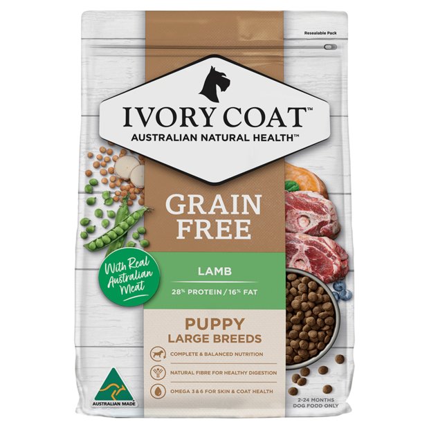 GRAIN FREE DRY DOG FOOD LARGE BREED PUPPY LAMB 2KG Image