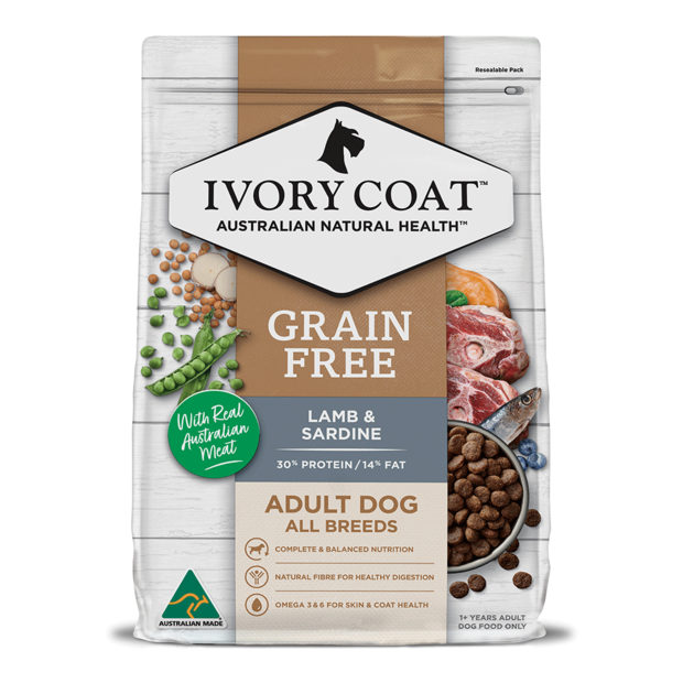 GRAIN FREE DRY DOG FOOD ADULT LAMB AND SARDINE 2KG Image