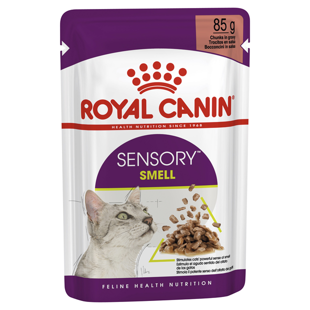 SENSORY SMELL GRAVY WET CAT FOOD 12 X 85G Image