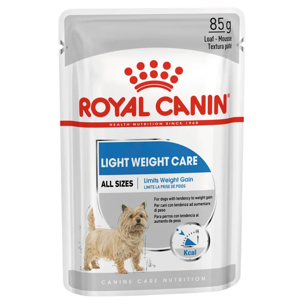 LIGHT WEIGHT CARE LOAF ADULT WET DOG FOOD POUCHES 12 X 85G Image