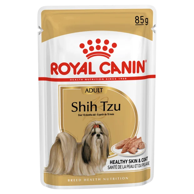 SHIH TZU ADULT LOAF WET DOG FOOD POUCHES 12 X 85G Image