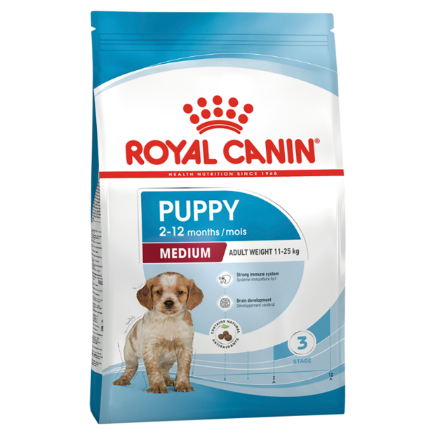 MEDIUM PUPPY DRY DOG FOOD 15KG Image