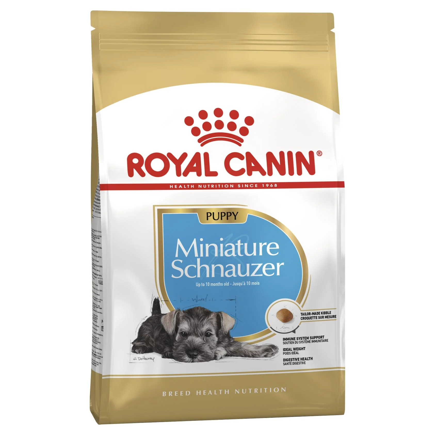 MINIATURE SCHNAUZER PUPPY DRY DOG FOOD 1.5KG Image