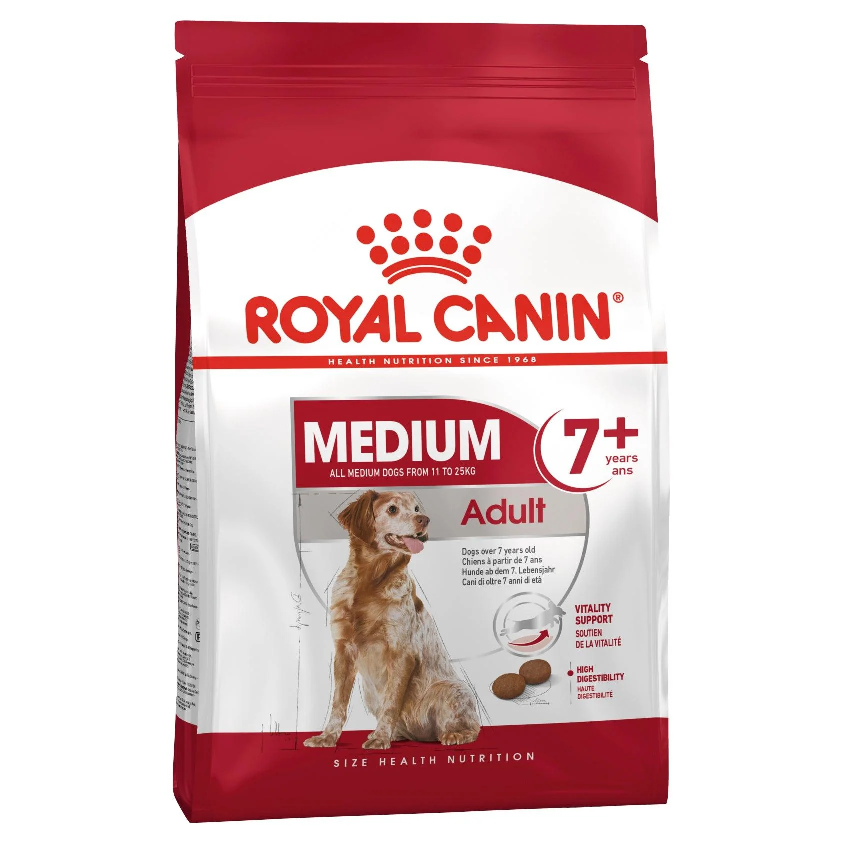 MEDIUM BREED SENIOR CHICKEN DRY DOG FOOD 15KG Image