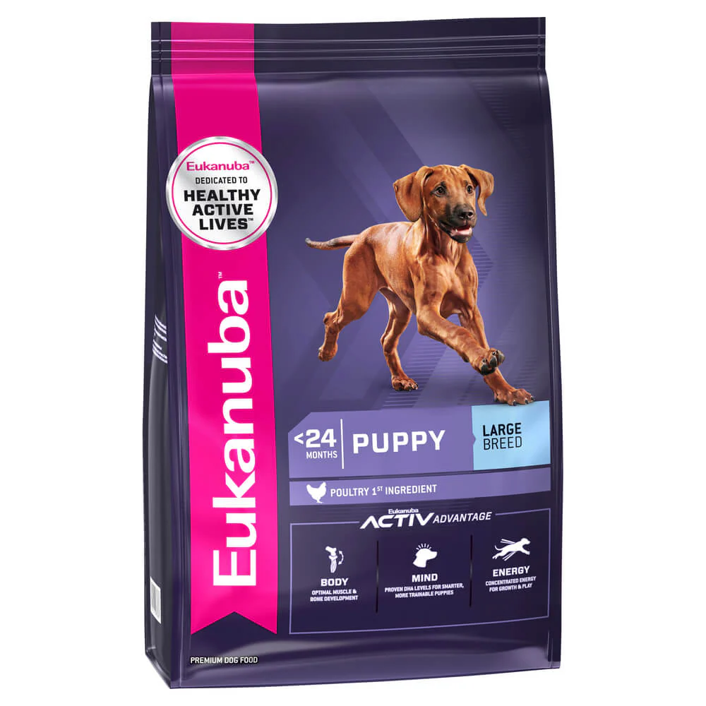 LARGE BREED PUPPY CHICKEN DRY DOG FOOD 3KG Image
