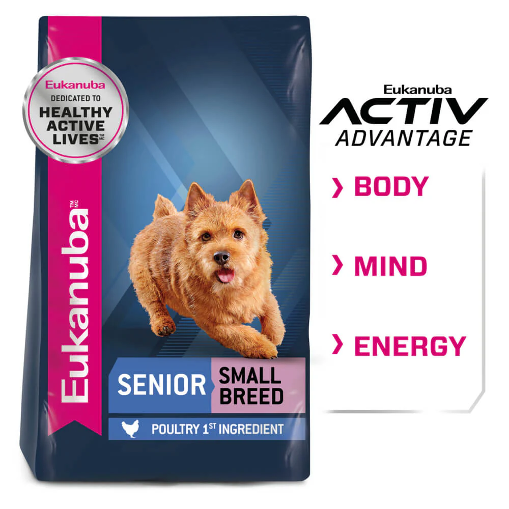 SMALL BREED SENIOR CHICKEN DRY DOG FOOD 3KG Image